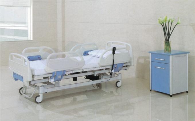 Camas pacientes clínicas eléctricas de alta densidad plegables fáciles del ABS del cuidado del icu AG-BY101