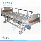 La cama respirable de la malla de las barandillas de la Al-aleación AG-BM501 sube a camas de hospital giratorias eléctricas usadas atención sanitaria