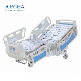 la cama de 10 porciones sube a la cama ajustable eléctrica del hospital del acero inoxidable