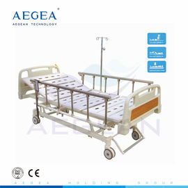 Cama de hospital eléctrica de los cuidados intensivos médicos del cabecero 3-Function del ABS AG-BM107 para las clínicas de reposo